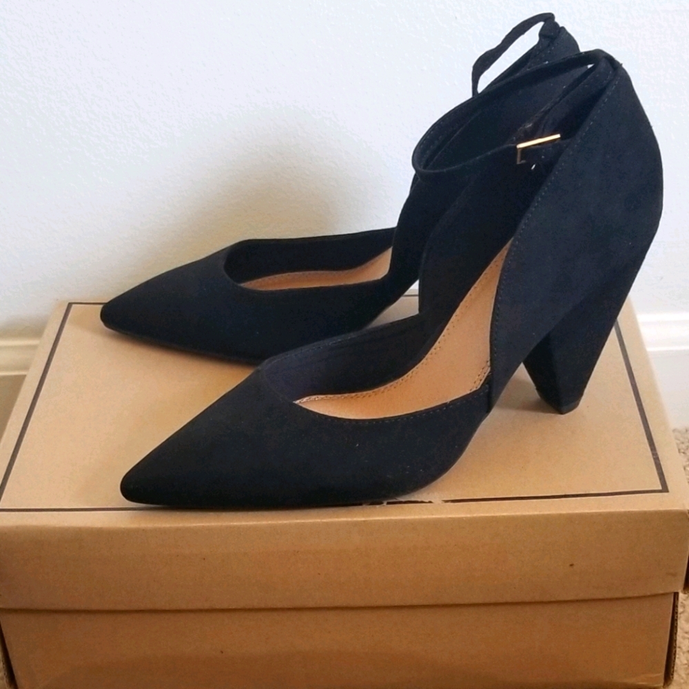 ASOS Black Mary Jane heels